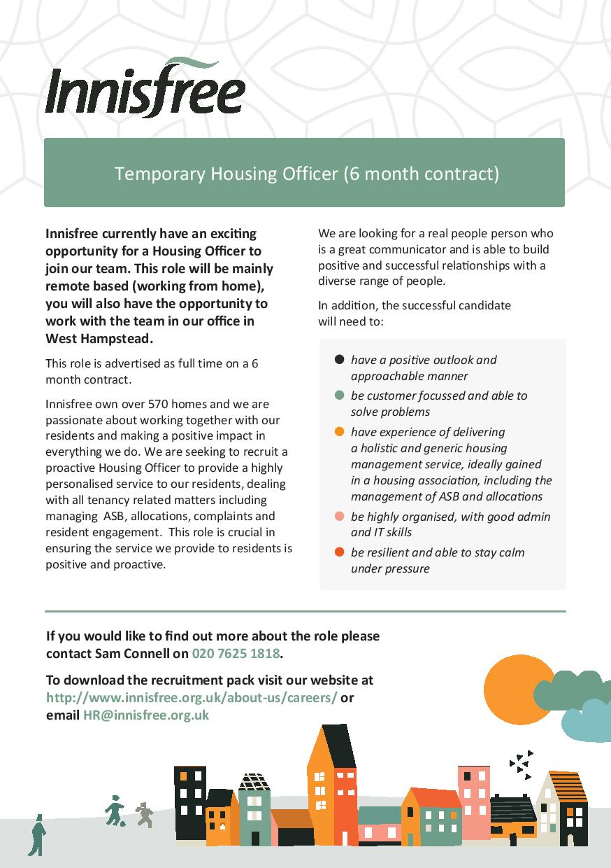 Working with us Innisfree